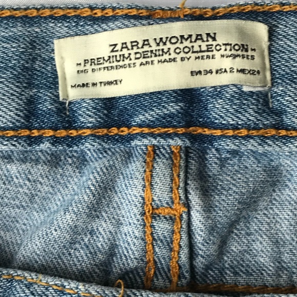 Zara Women Premium Denim Collection Jeans - Picture 7 of 9